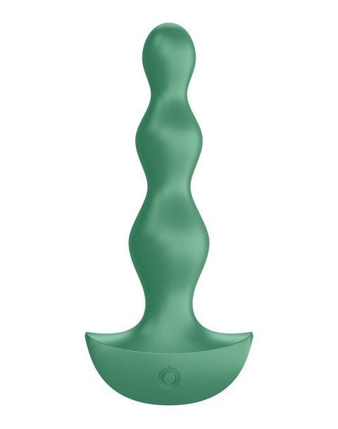 Анальний стимулятор-намистини з двома моторами Satisfyer Lolli-Plug 2 Green Да фото