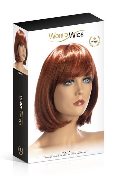 Перука World Wigs CAMILA MID-LENGTH REDHEAD Да фото