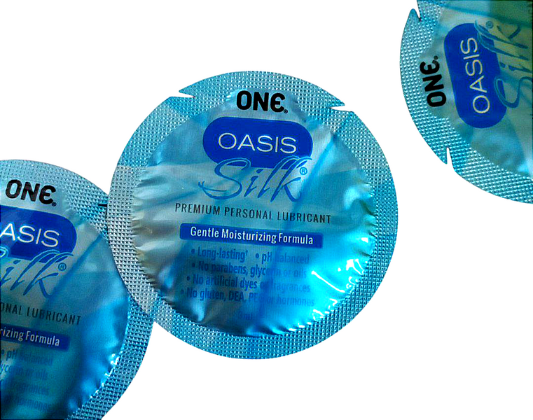 Пробник/Лубрикант ONE Oasis Silk на водній основі, 3 мл ONE100036 фото