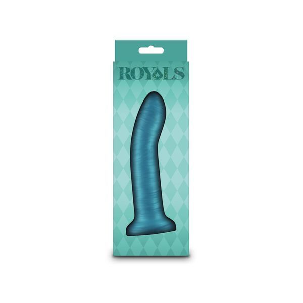 Дилдо NS Novelties Royals - 6" Charlie - Metallic Teal SX4327 фото