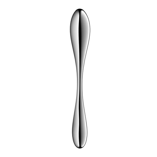 Металевий дилдо Satisfyer Star Force 3, двосторонній, можна нагрівати та охолоджувати, дуже важкий Да фото