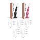 Насадка для страпона Strap-On-Me Dildo Plug Beads Black S Да фото 10