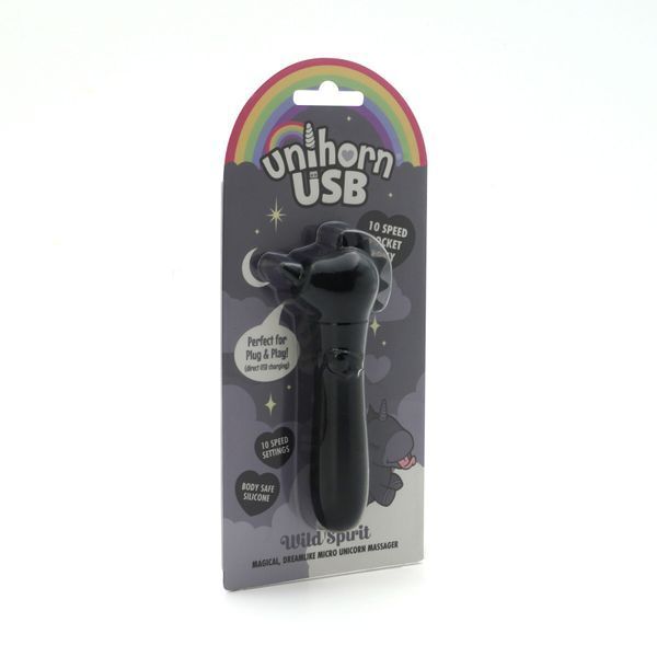 Вібратор-єдиноріжка Unihorn USB Bullet &ndash; Wild Spirit, віброкуля, USB-зарядка, 10 режимів SX2874 фото