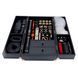 БДСМ-набір LOCKINK All-in-1 BDSM Play Kit, чорний, шкіра з тисненням, предмети для бондажу, шибарі, ваксплею SX0819 фото 2