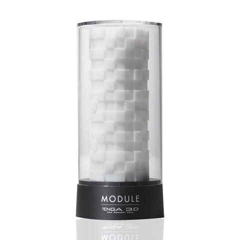 Мастурбатор Tenga 3D Module, дуже ніжний, з антибактеріального еластомеру зі сріблом Да фото