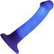 Дилдо, що світиться Strap-On-Me Glow-LED Dildo Purple - M Да фото 1