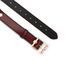 Силіконовий кляп Liebe Seele Wine Red Ball Gag, діаметр кульки 4,3 см, ремінь із натуральної шкіри Да фото 11