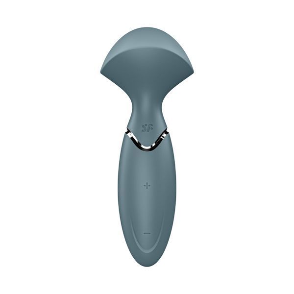 Вібромасажер Satisfyer Mini Wand-er Grey Да фото