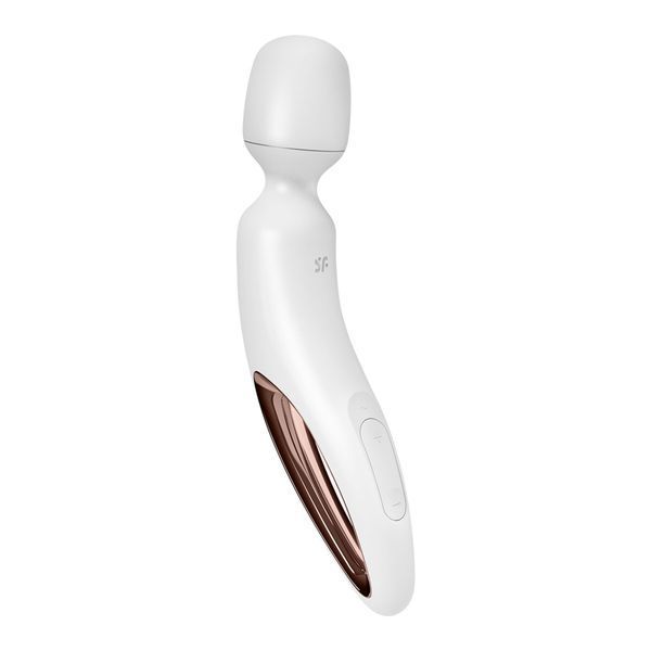 Вібромасажер Satisfyer Wand-erland (White/Rosegold) Да фото