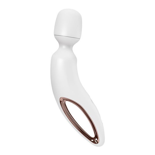 Вібромасажер Satisfyer Wand-erland (White/Rosegold) Да фото