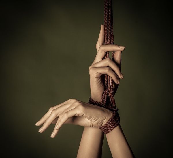 Мотузка для зв'язування конопляна Taboom Вondage Ropes, 1.5 метра, 7 мм TB17249 фото