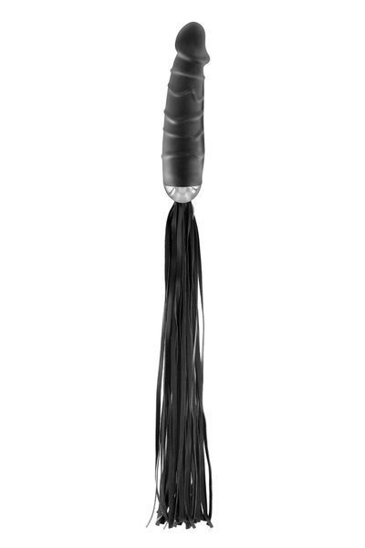 Флогер з ручкою-дилдо Fetish Tentation Whip with Dildo Handle Да фото