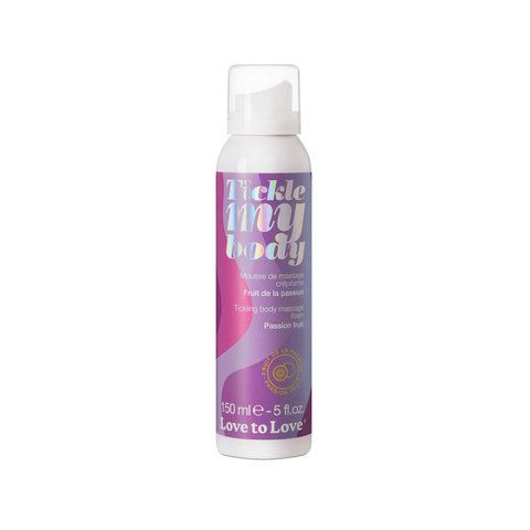 Масажна піна Love To Love TICKLE MY BODY Passion Fruit (150 мл) зволожувальна Да фото