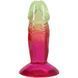 Дилдо Doc Johnson Crystal Jellies - 4.5 Inch Classic Dong - Rainbow SX4488 фото 3