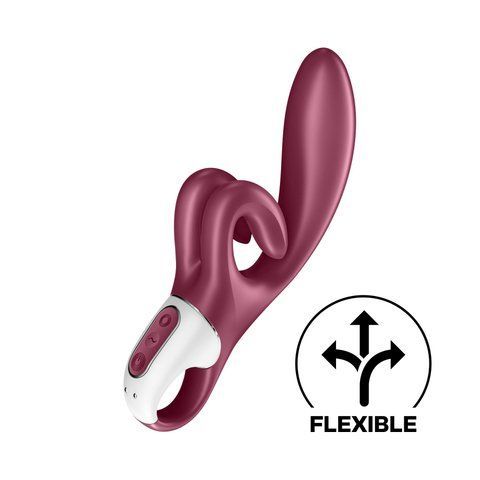 Вібратор-кролик Satisfyer Touch Me Red, подвійний відросток, 3 потужні мотори Да фото