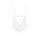 Еротичне напівпрозоре боді Obsessive Heavenlly crotchless teddy XL/2XL, з доступом Да фото 4