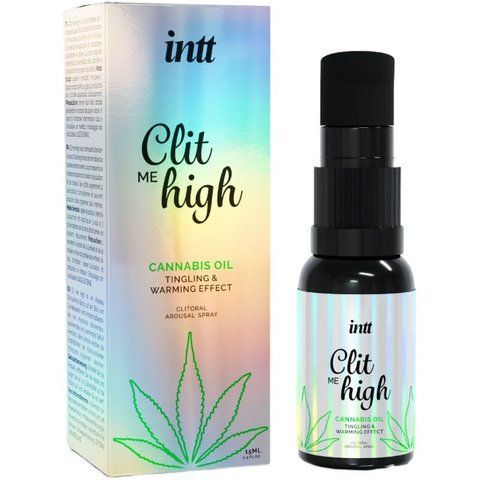Збуджувальний гель для клітора Intt Clit Me On High Cannabis Oil 15 мл, сильна стимуляція Да фото